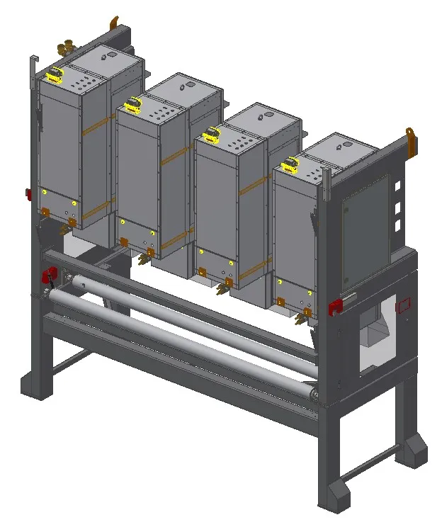 Laser solution on insulation wool